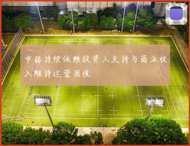 中赫持续依赖投资人支持与商业收入维持运营困境